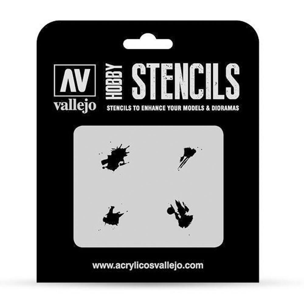 Vallejo Stencils Effetti della consistenza