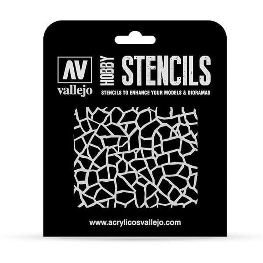 Camouflages verf stencils