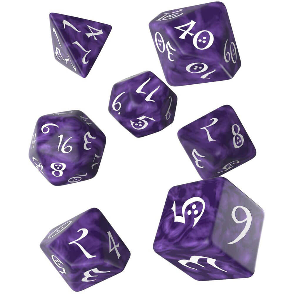 Q Atelier Classic RPG Dice Set de 7