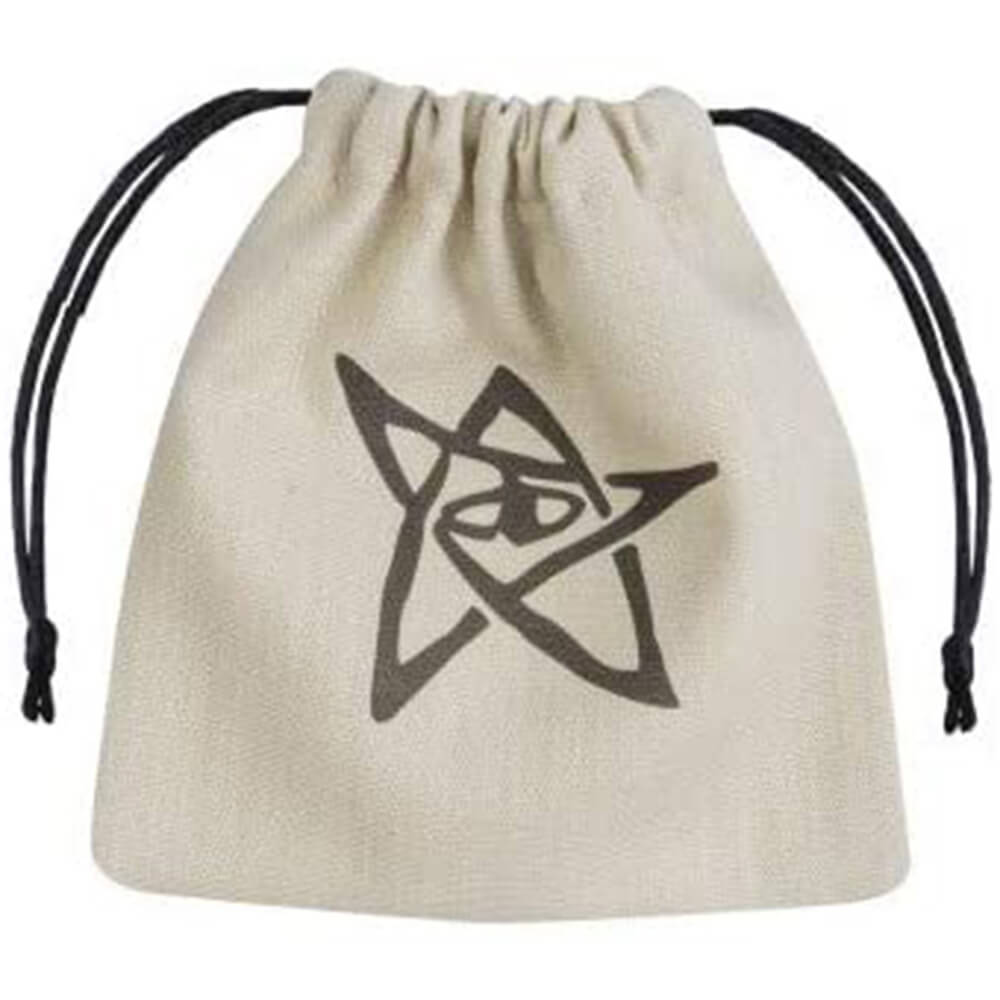 Q Workshop Call of Cthulhu Dice Bag Beige and Black