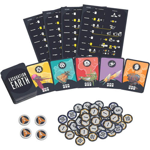 Excavation Earth Board Game