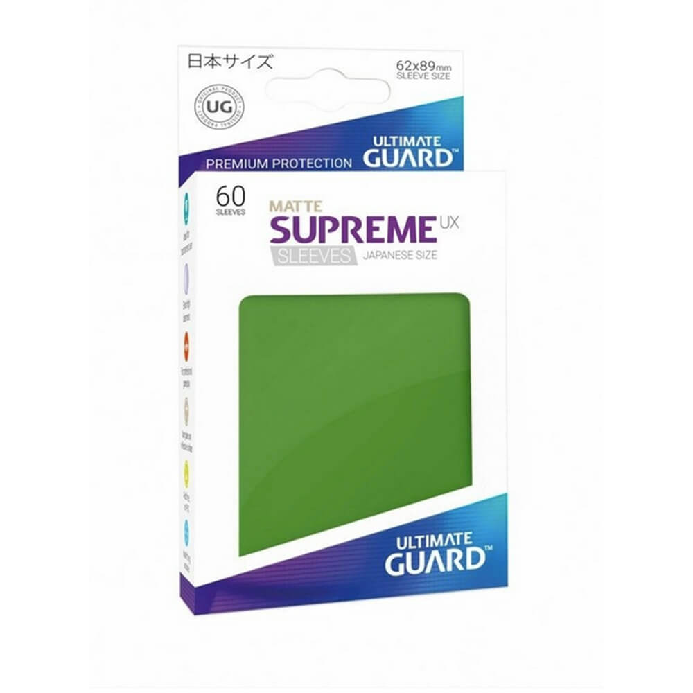  UG Supreme UX Matte Kartenhüllen in japanischer Größe