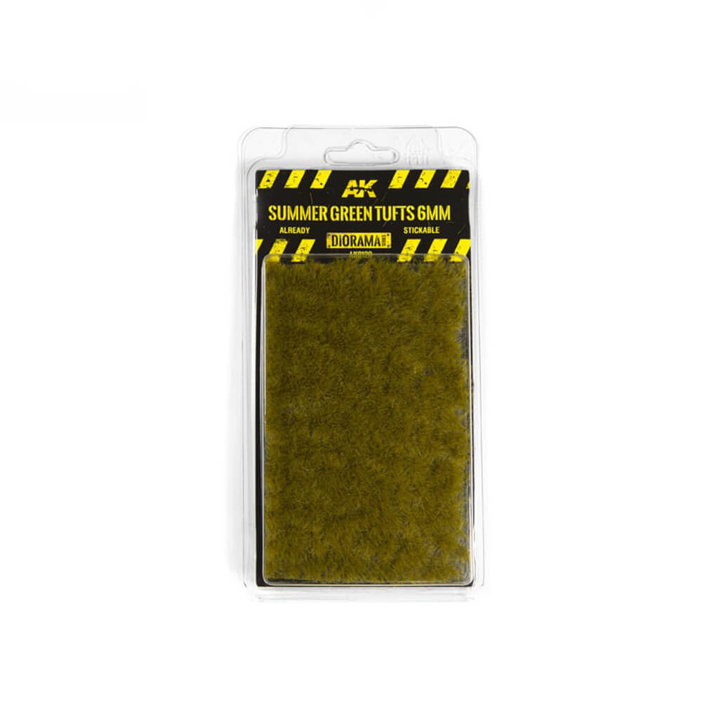 Ak Vegetación interactiva Tufts verde 6 mm