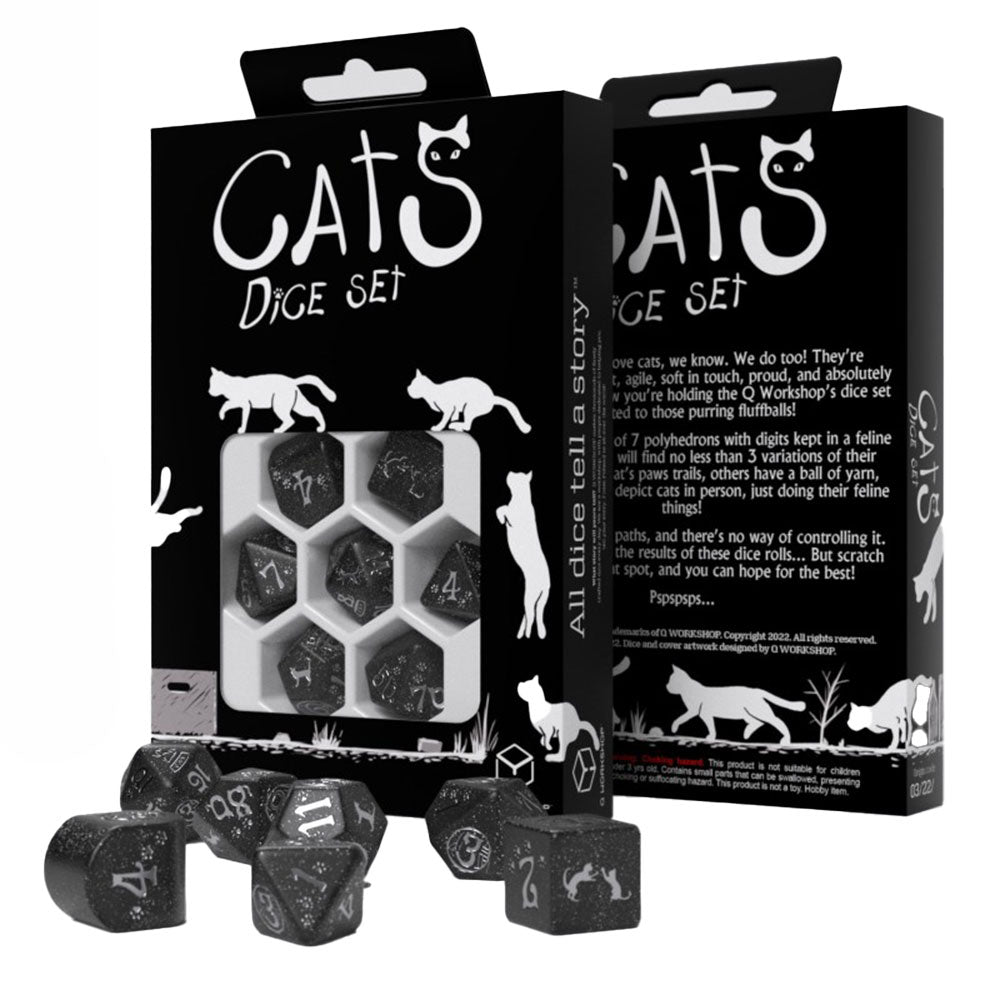 Q Conjunto de dados de gatos da oficina 7pcs