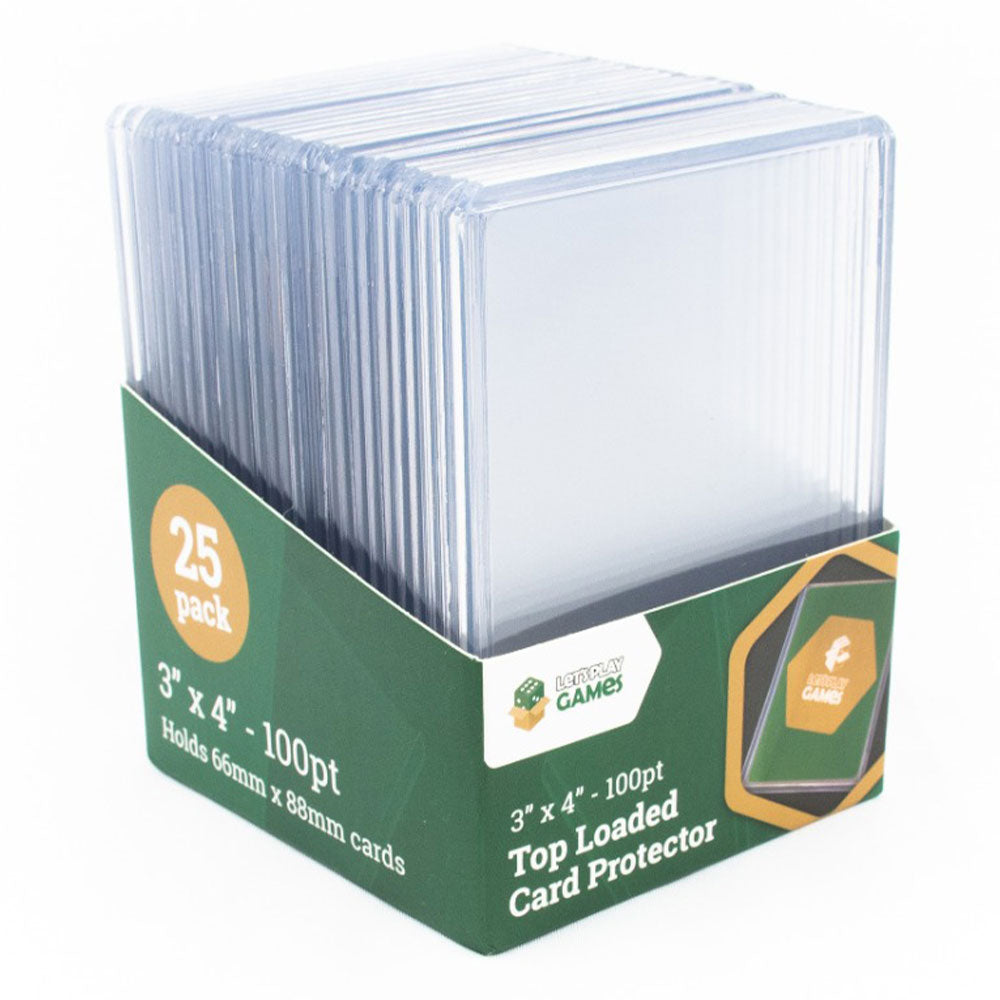 LPG Top Loaded Card Protector 3x4 "25pcs