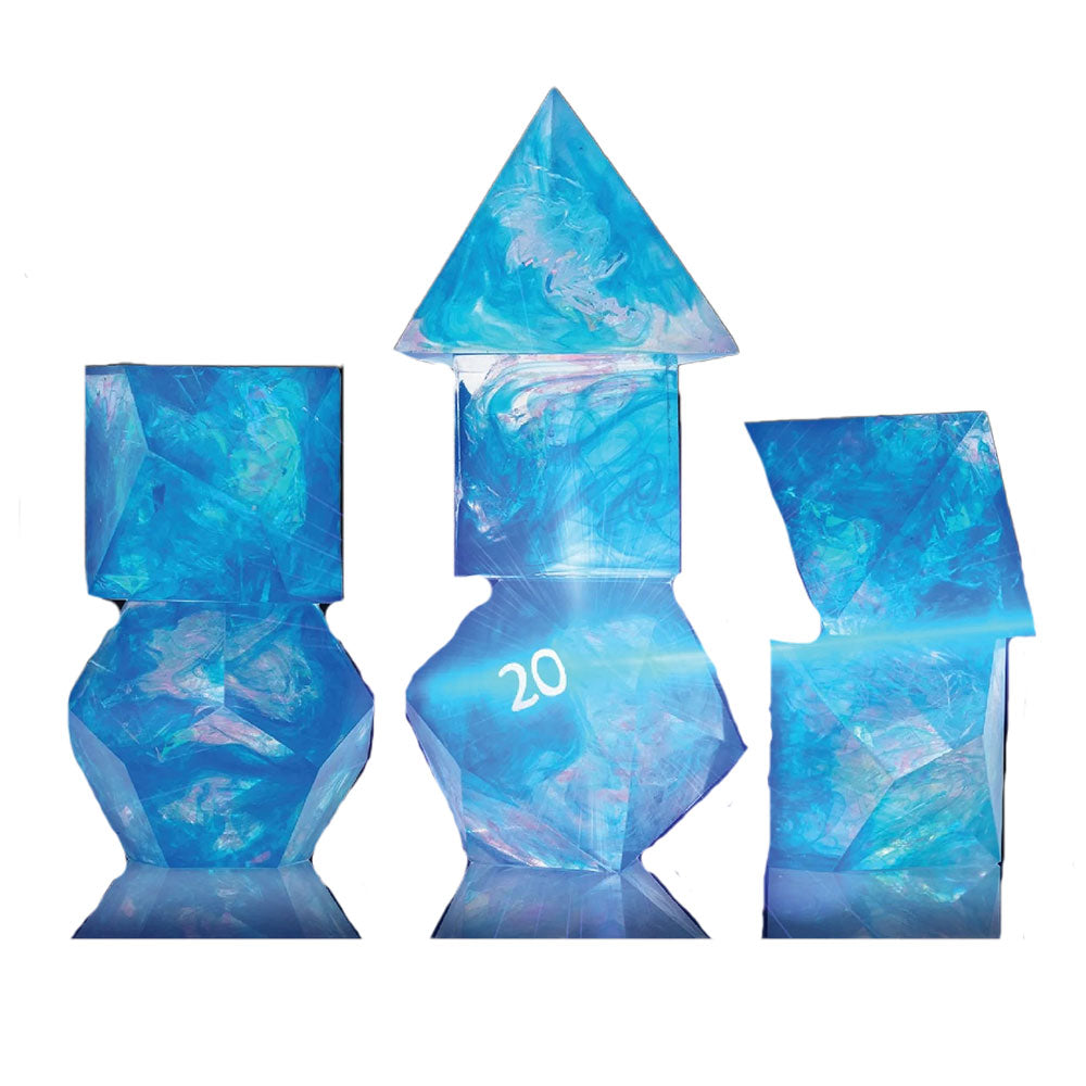 Sirius Cloak & Dagger Dice Conjunto 7pcs