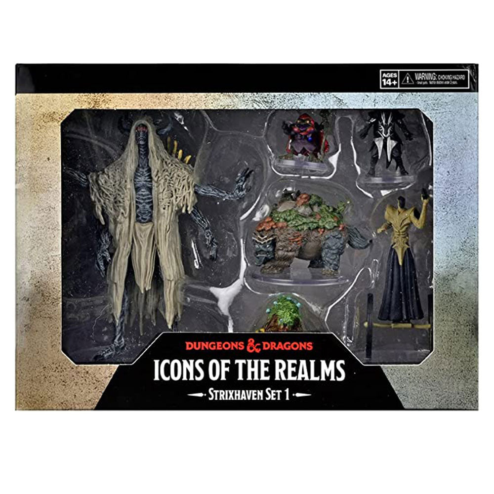 D & D -pictogrammen van de Miniature Set van Realm Strixhaven