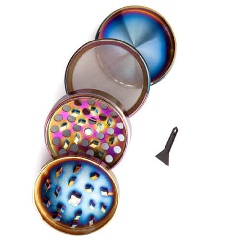 Smokezilla Iridescent Metal Grinder