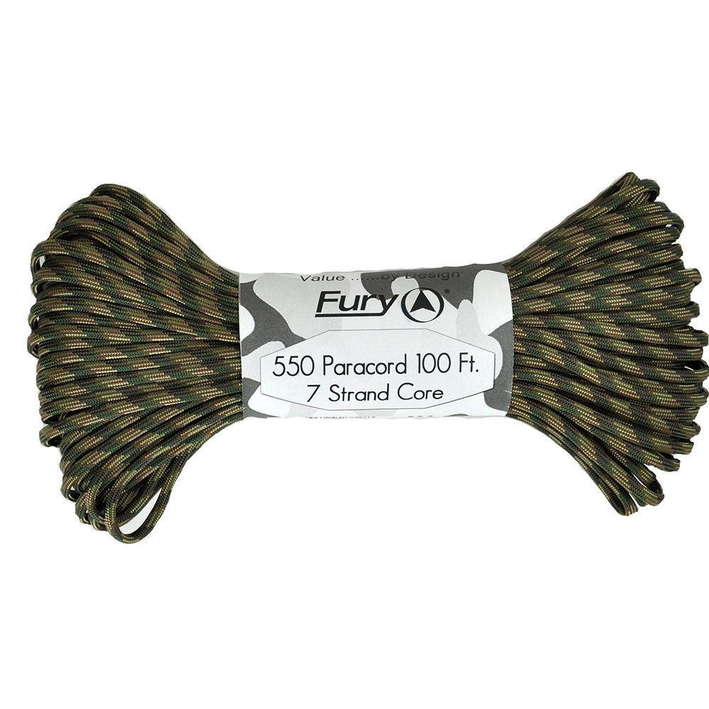 Série de camouflage Fury Paracord 30m