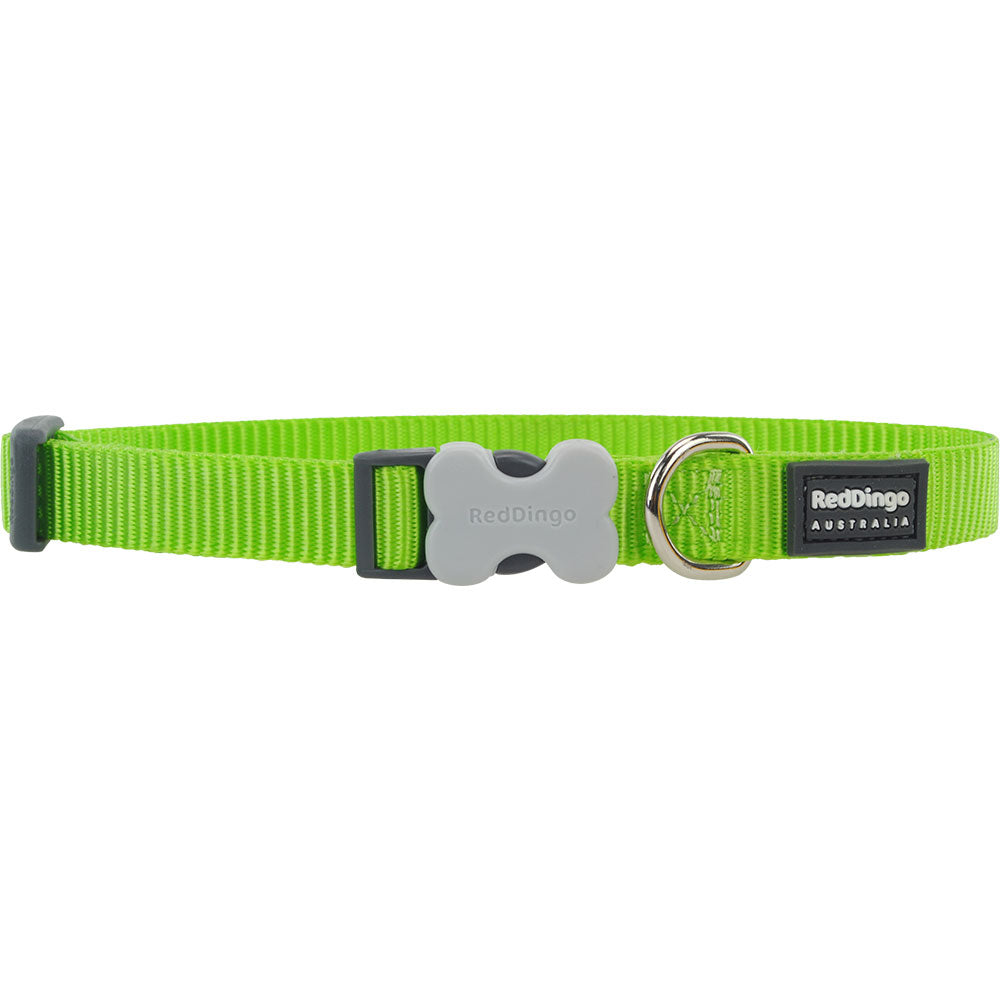 Klassisk hundekrave (Lime Green)