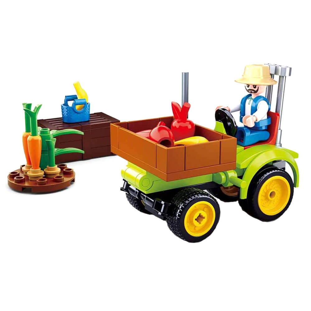 Sluban Building Blocks Town Fruit Cart 80pc