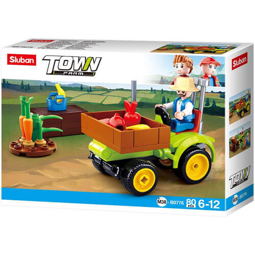 Sluban Building Blocks Town Fruit Cart 80pc