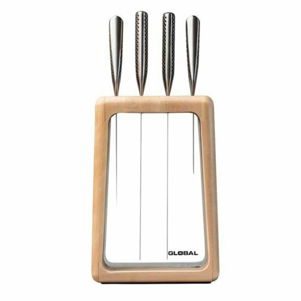 Global Knives Hashira Knife Block Set (5 %)