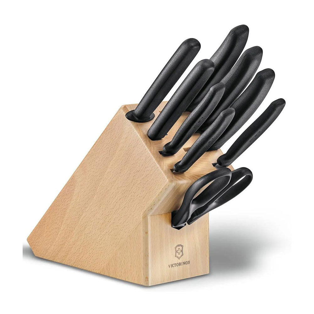 Victorinox Kitchen Cutlery Block 9-Piece Set