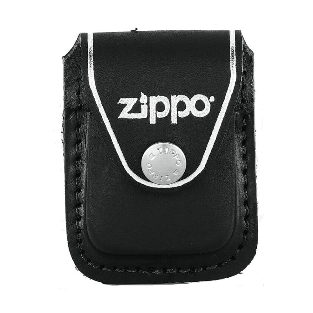 Zippo Accessory Leather Pouch med klipp