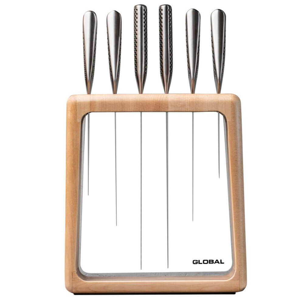 Global Knives Hashira Knife Block Set (7 stcs)