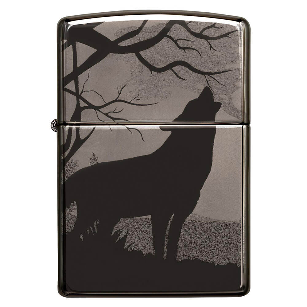 Zippo Ice Howling Wolf Lighter