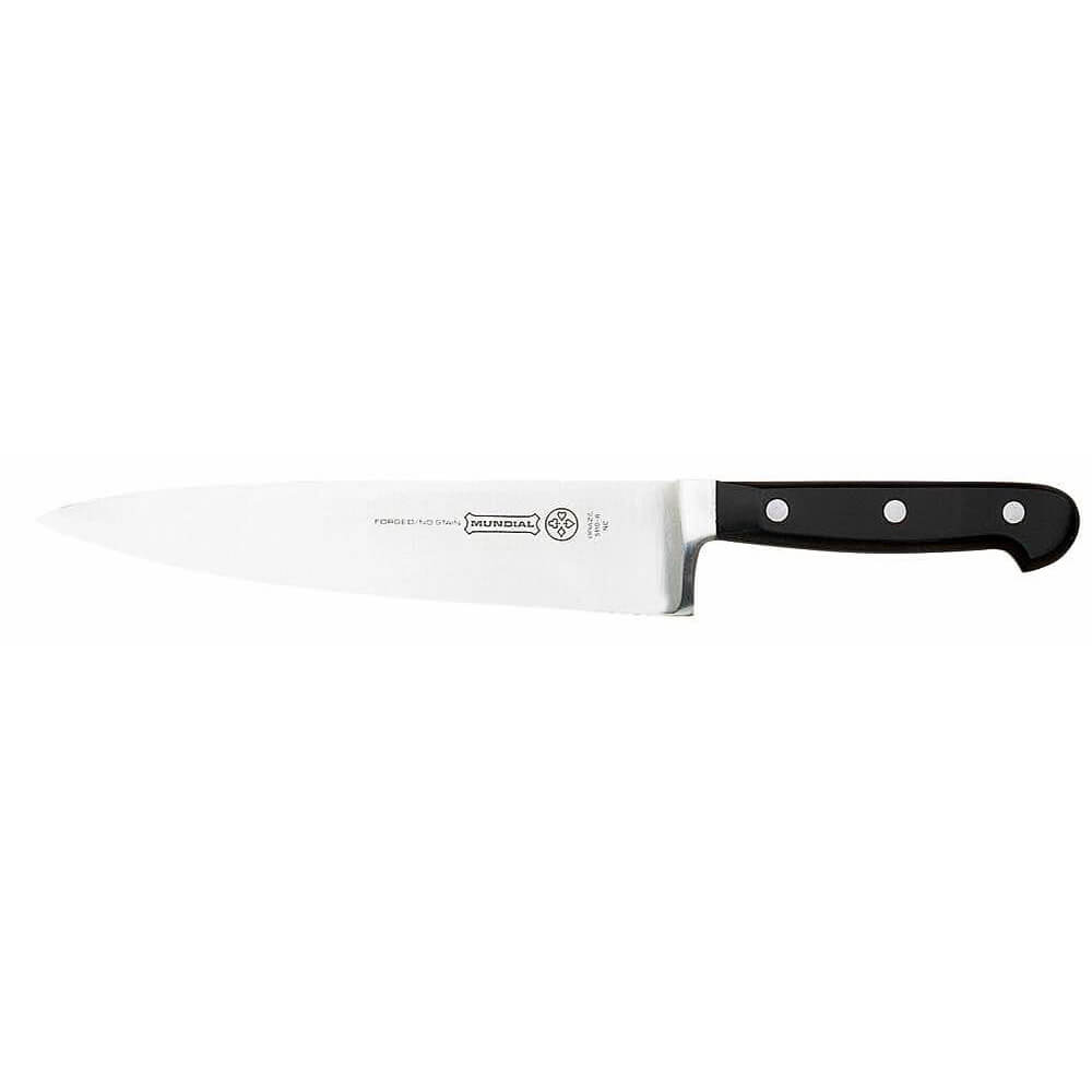 Cuchillo de chef mundial (mango negro)