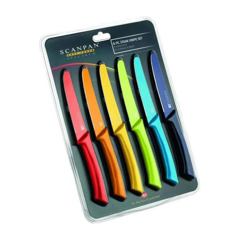 Scanpan Spectrum Steakmesser-Set (6 Stück)