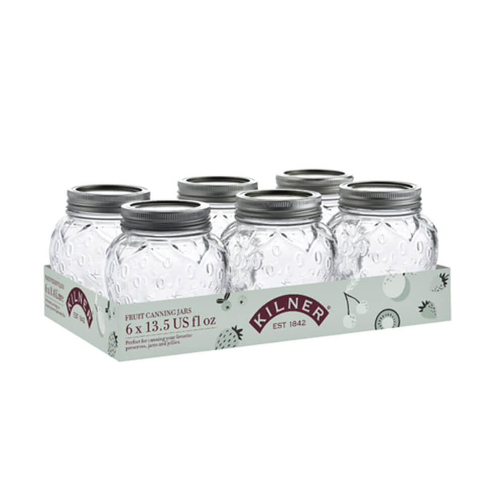 Kilner Strawberry Fruit Preseve Jar 400ml