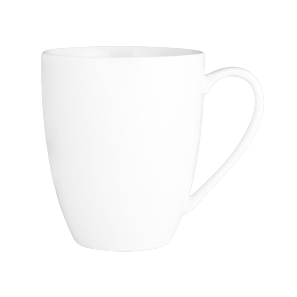 Wilkie New Bone Porcelain Coupe Mug 450mL