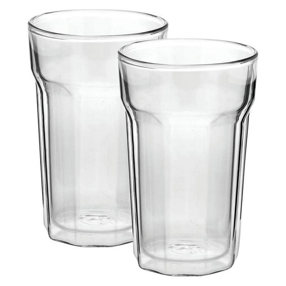 Verre murale jumelle avanti Nove (ensemble de 2)