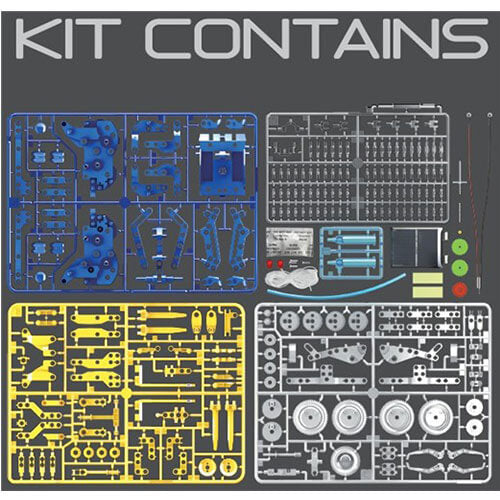 12 in 1 Solar Hydraulic Robot Kit