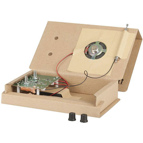 Cardboard Radio Construction Kit