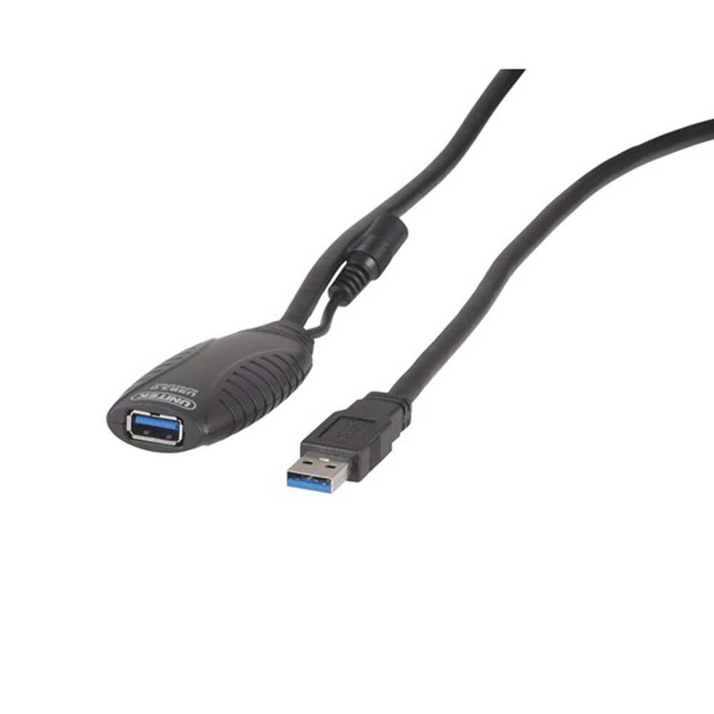 Aangedreven USB 3.0 Extension -lead (plug A op Socket A)