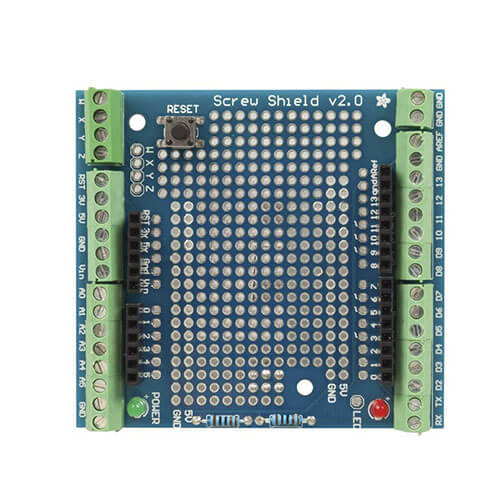 Terminal Screw Shield (To Suit Arduino UNO)