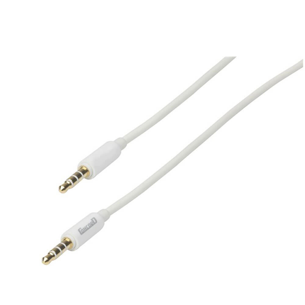 4 polos de 3.5 mm Cable de audio visual 2m