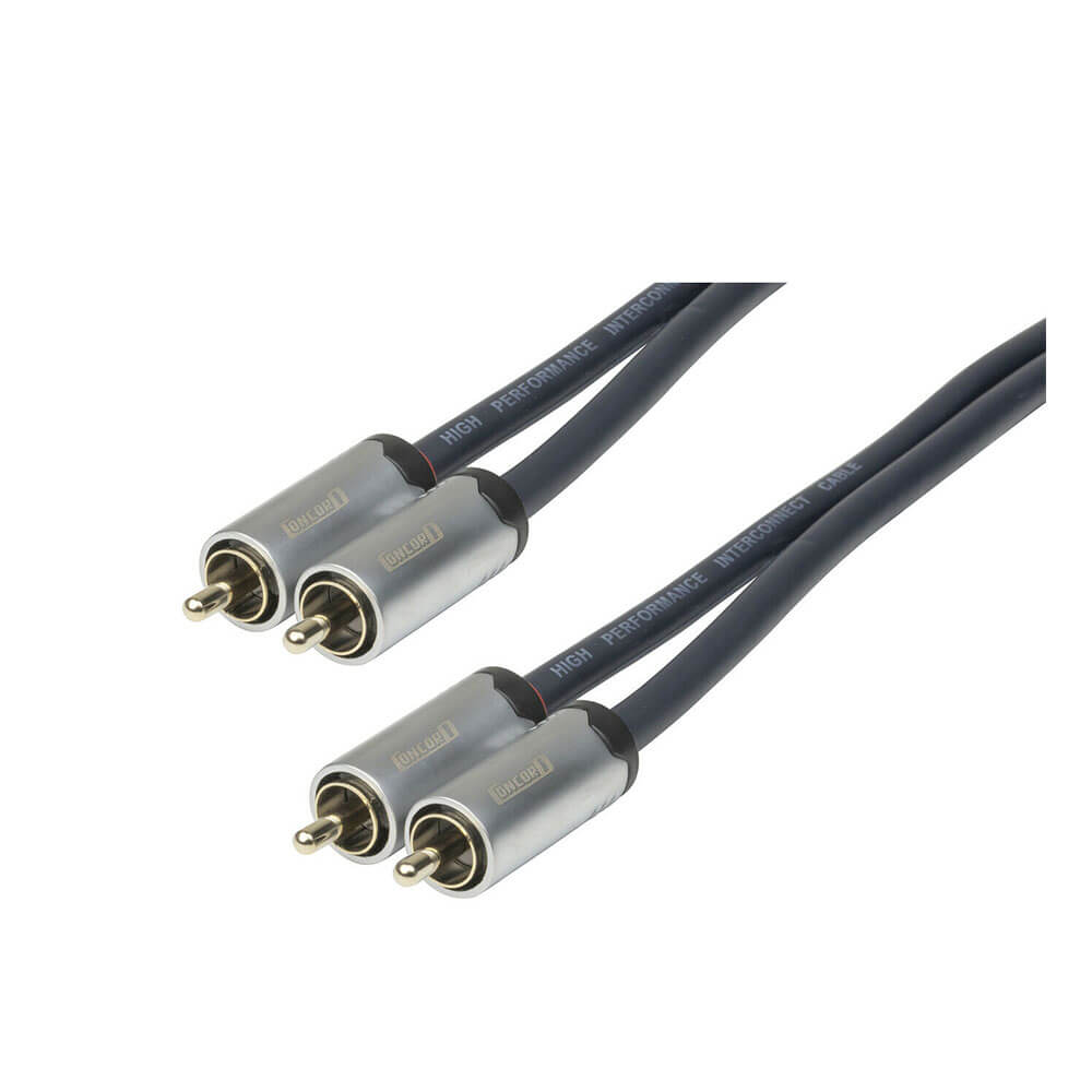 CONCORD 2 RCA PLIGS pour brancher le câble audio de haute qualité