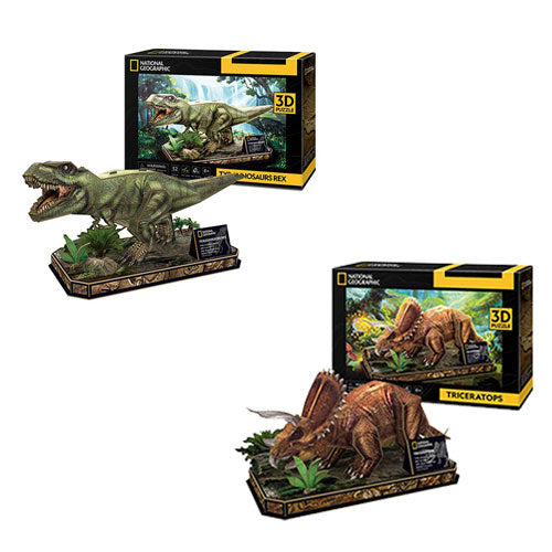 Dinosaur 3D Paper Model Kit