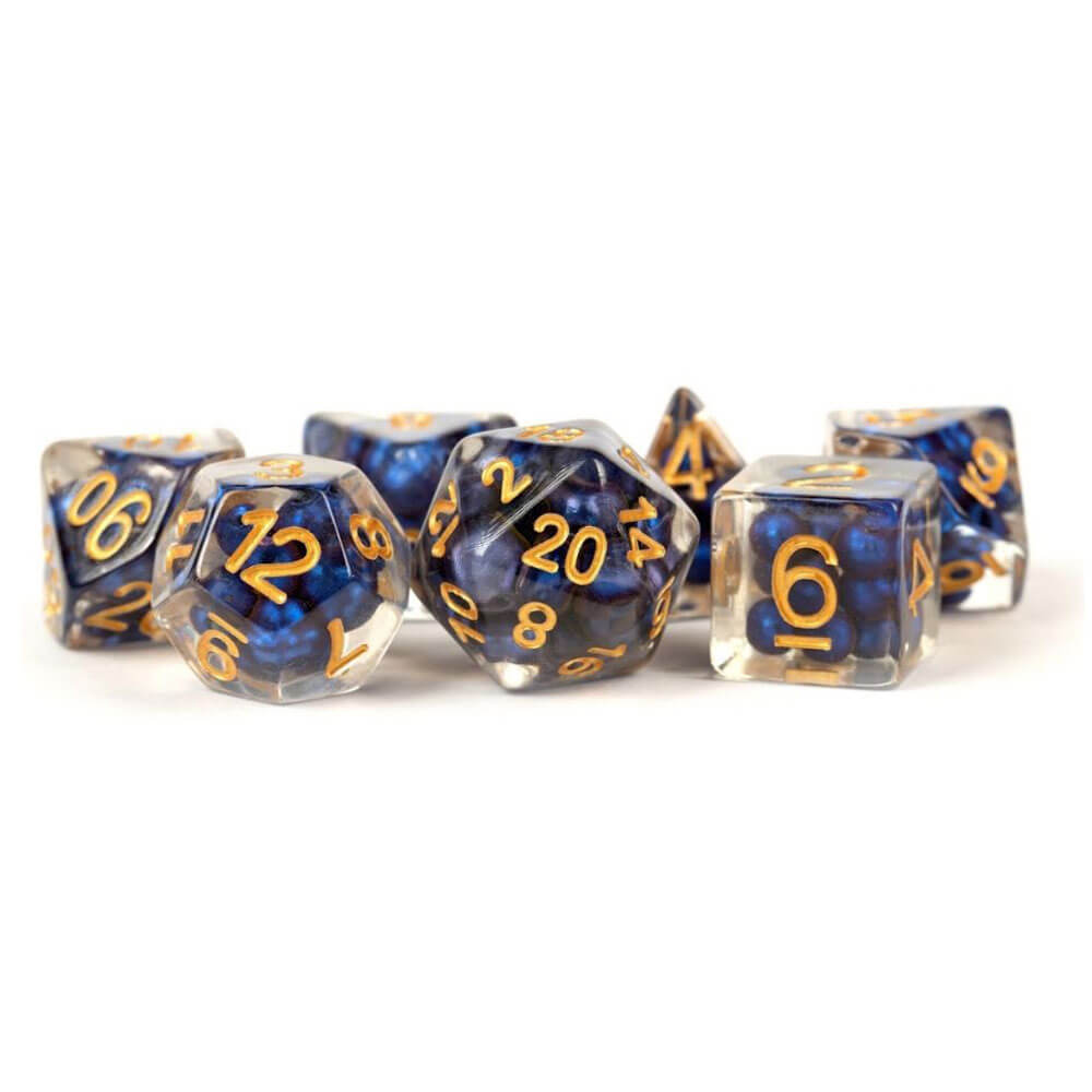 MDG Resin Pearl Poly Dice Set 16mm