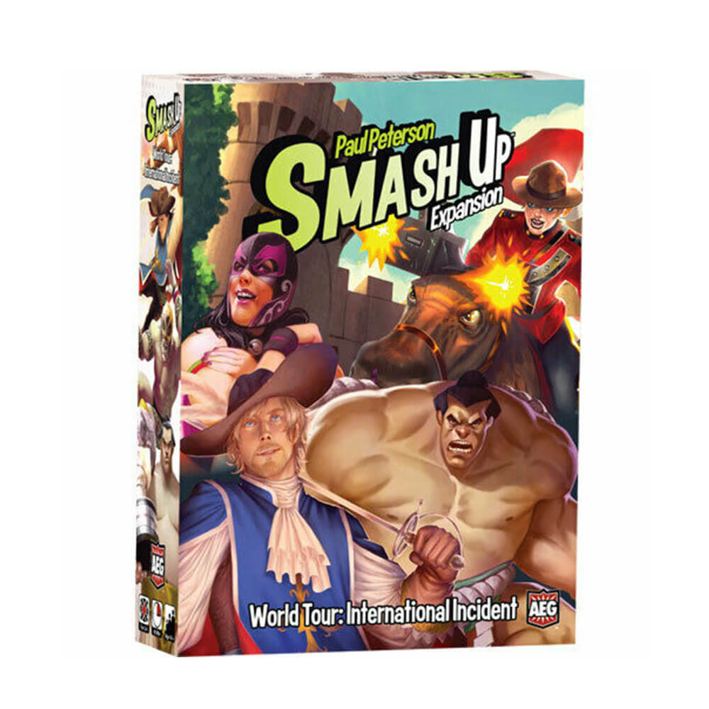 Smash Up World Tour International Incident Card Game