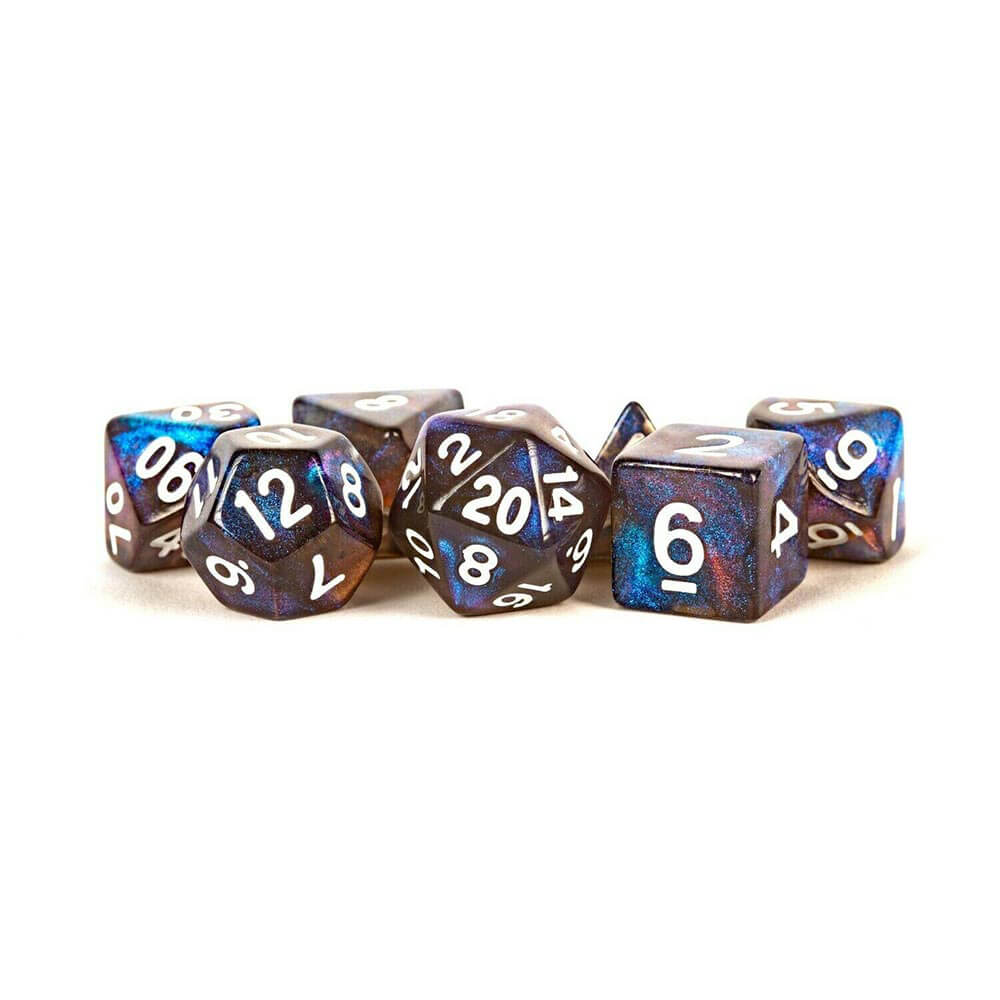 MDG Polyédral Dice Set Stardust 16 mm