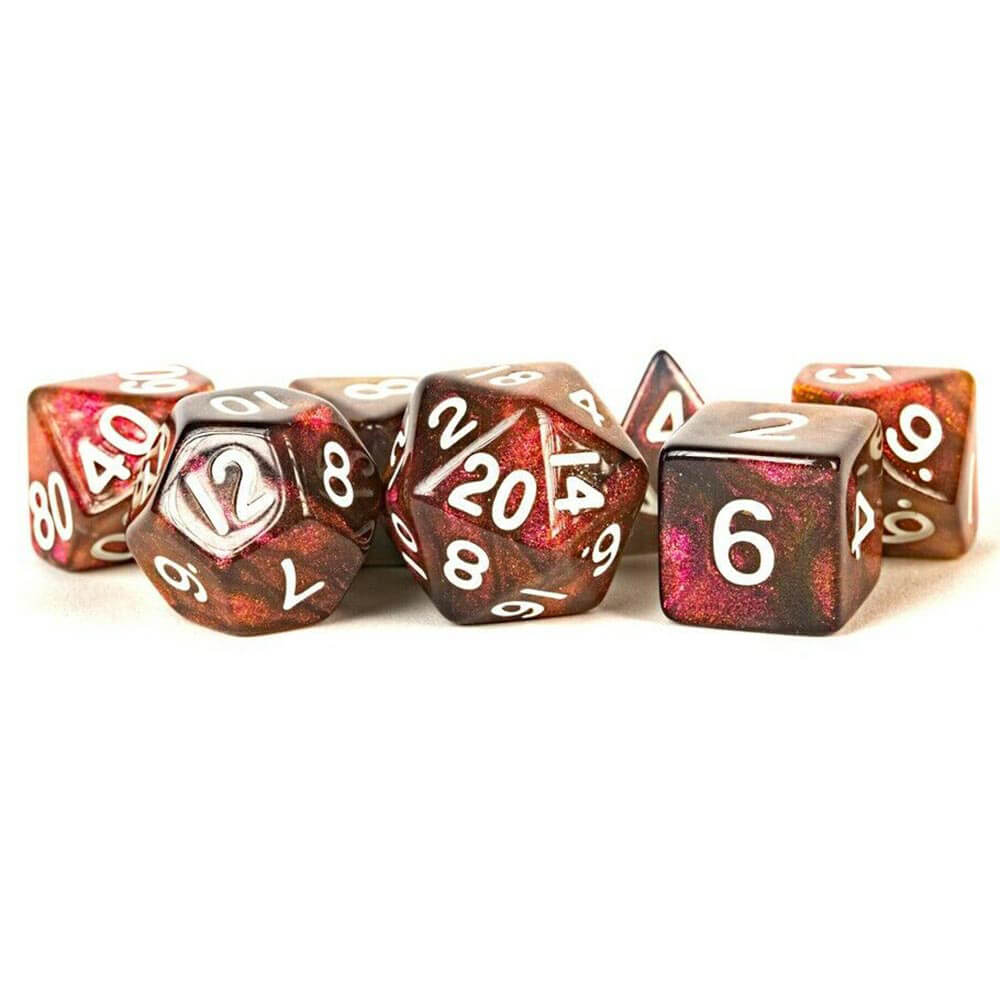 MDG Polyhedral Dice Set Stardust 16mm