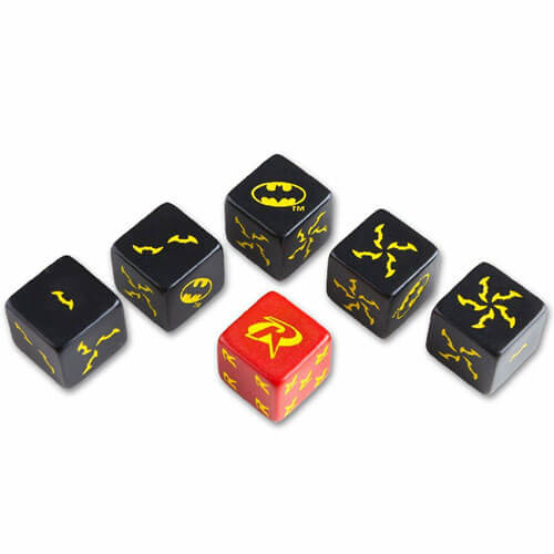 Batman Miniature Game Batman Dice Set