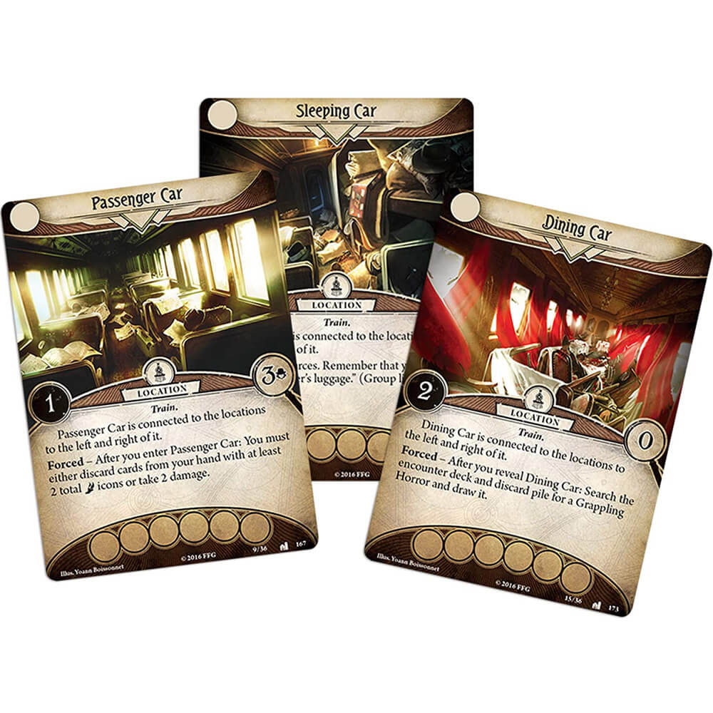 Arkham Horror The Essex County Express Mythos Pack LCG