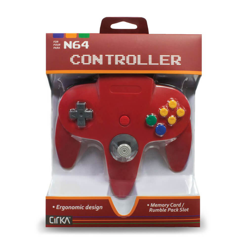 Controlador compatível com a Nintendo 64