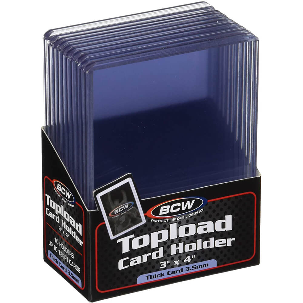 Support de carte BCW TopLoad épais (3 "x 4")