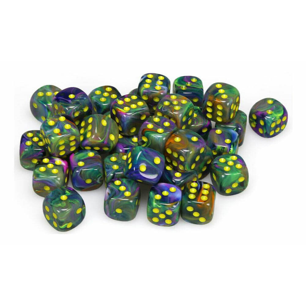 D6 DICE FESTIEF 12 mm (36 dobbelstenen)