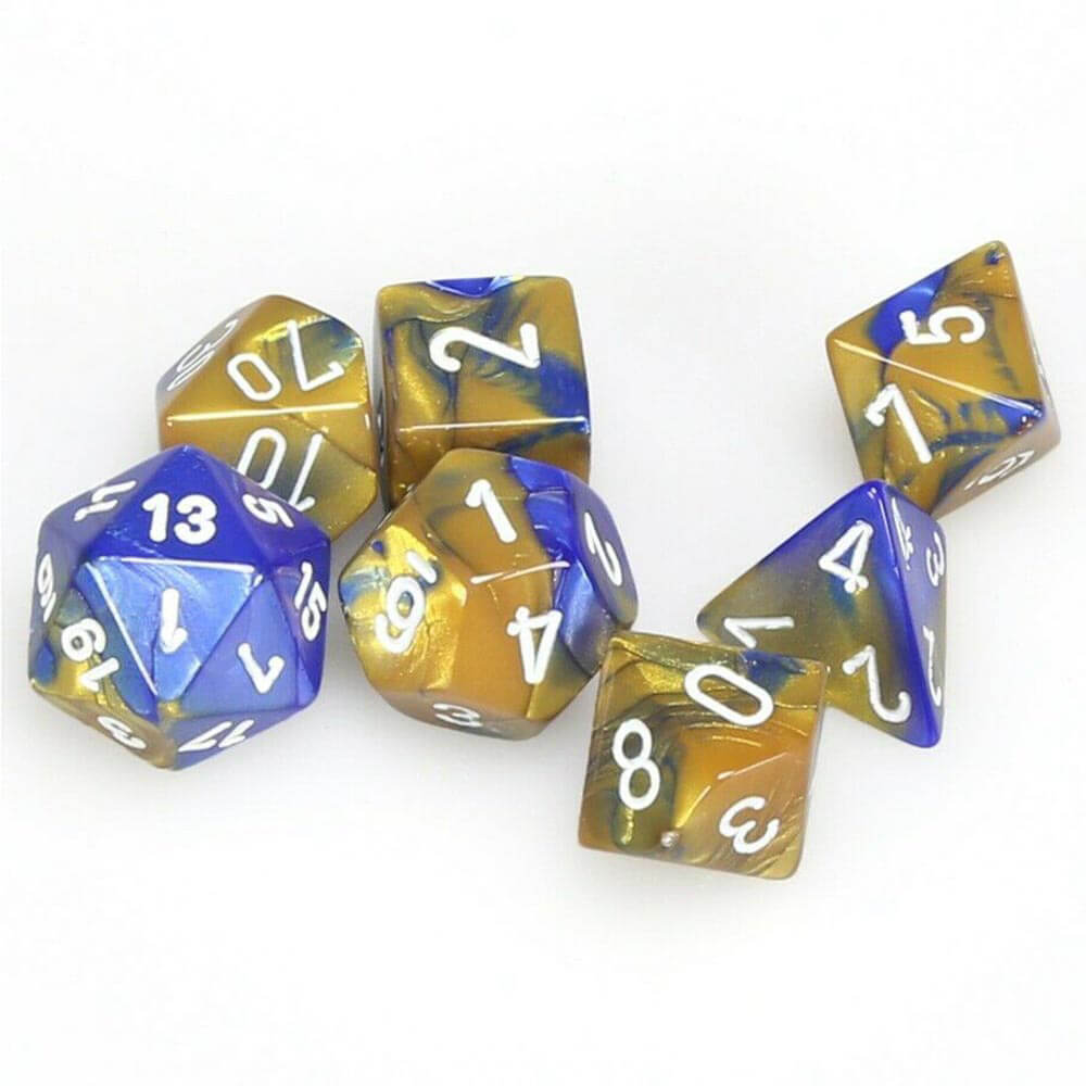  D7 Die Set Würfel Gemini Poly (7 Würfel)