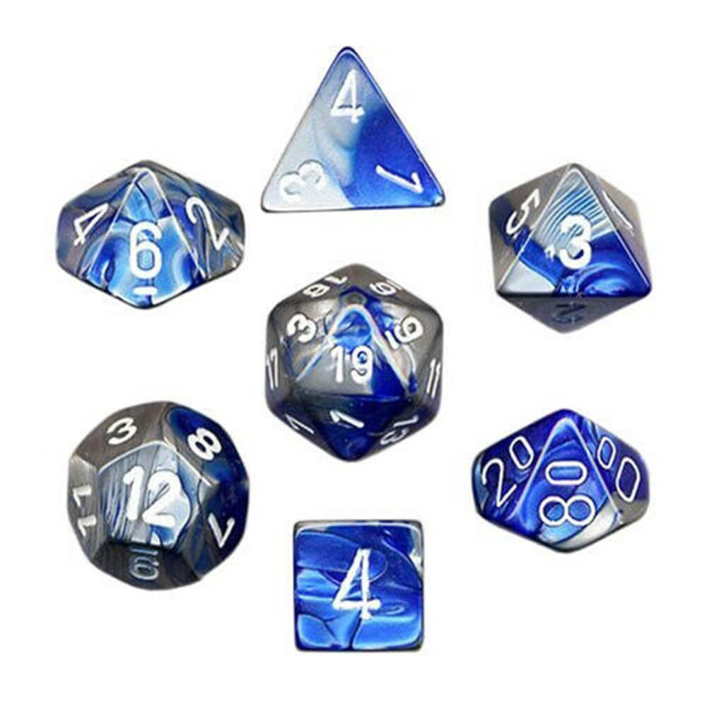 D7 Die Set Dice Gemini Poly (7 dobbelstenen)