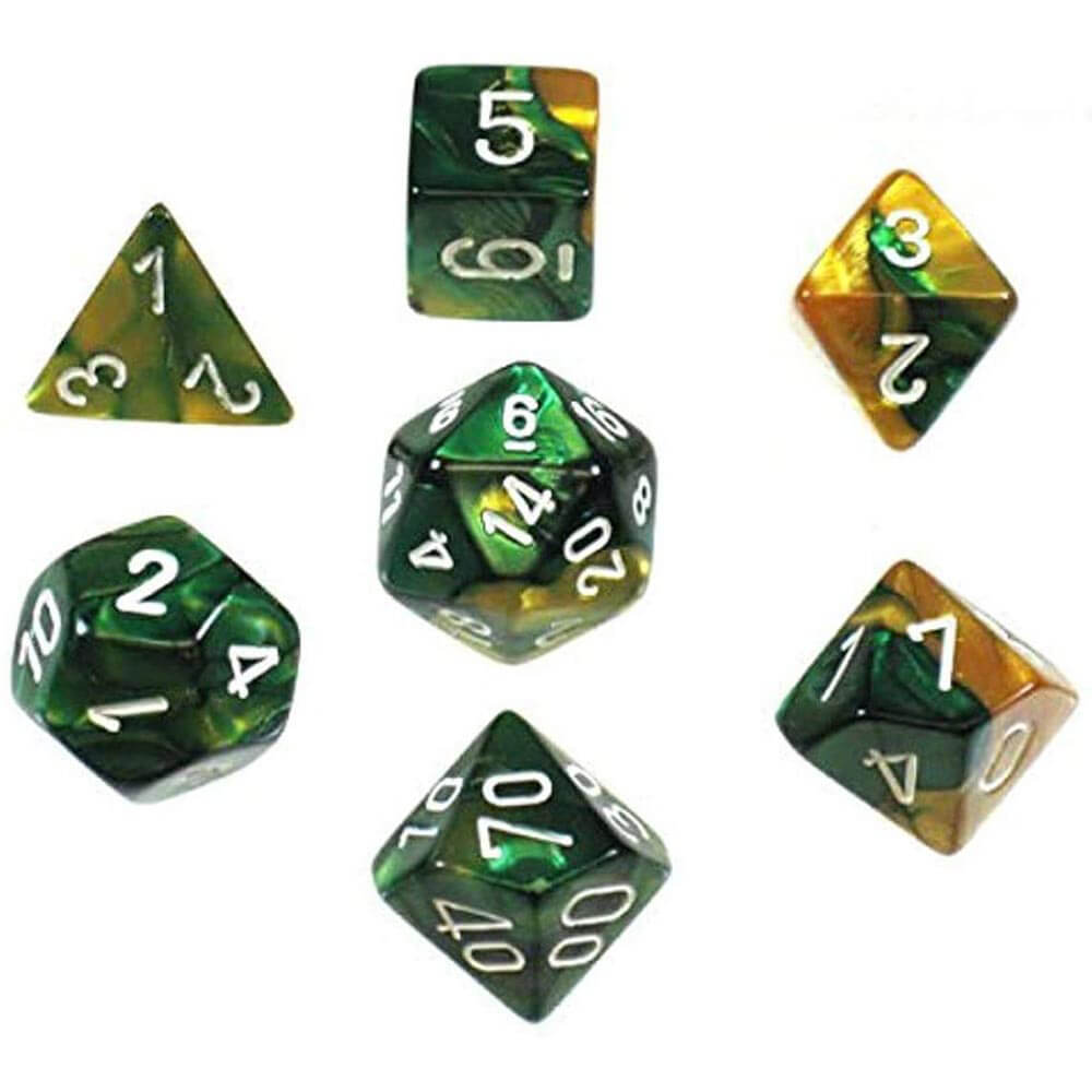 D7 die set terninger gemini poly (7 terninger)