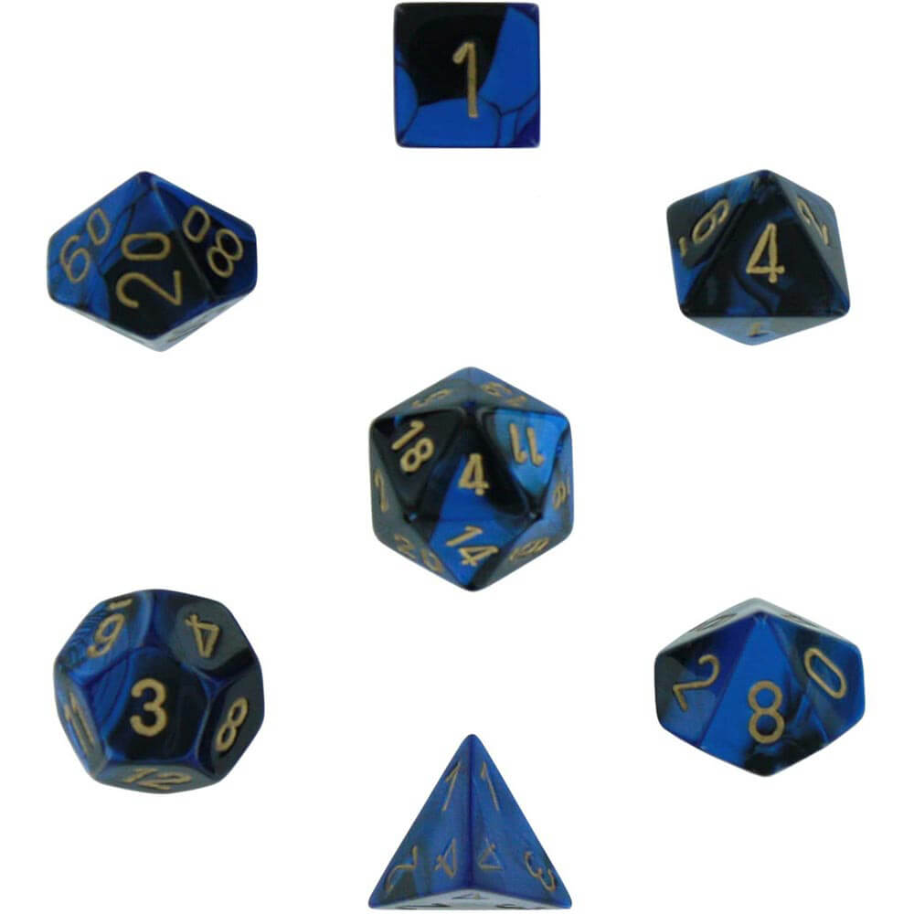 D7 Die Set Dice Gemini Poly (7 DICE)