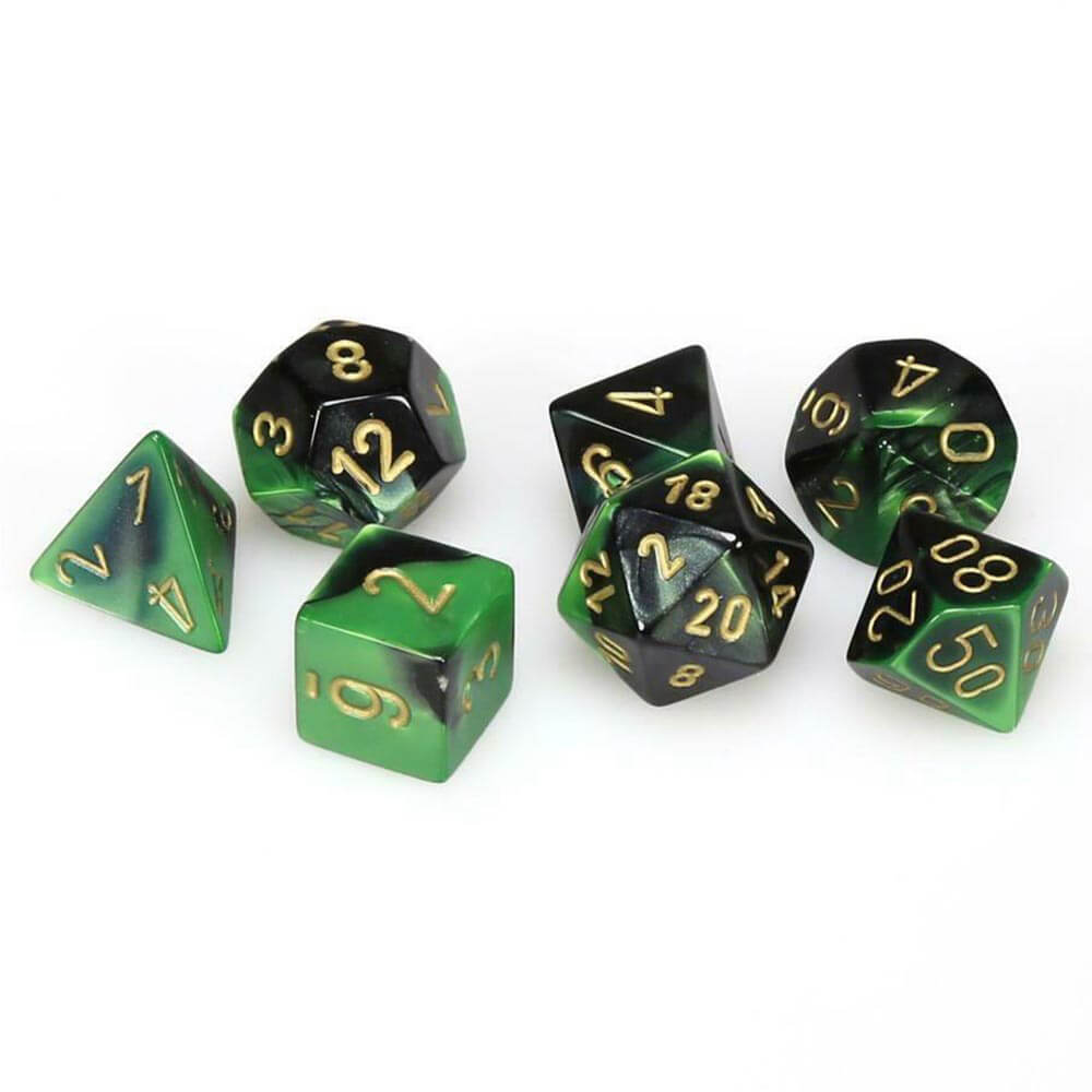 D7 die set terninger gemini poly (7 terninger)