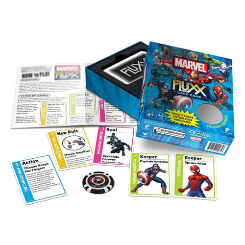 Fluxx Marvel Board Game