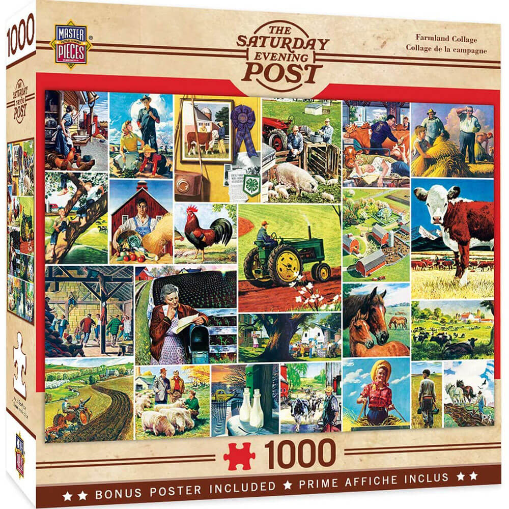 Saturday Evening Post 1000pc -puslespillet