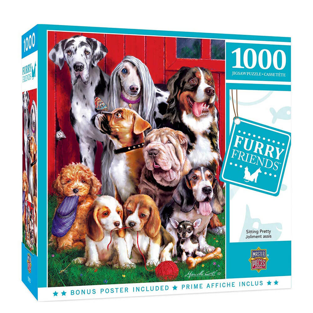 MP Furry Friends Puzzle (1000 pc's)